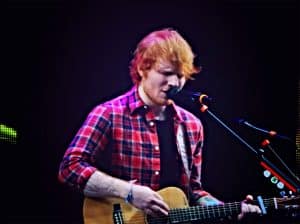 Ed Sheeran Playing Guitar
